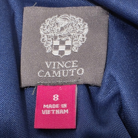 Vince Camuto Blouson Crepe Wide Leg Jumpsuit Size 8 New - Picture 7 of 11